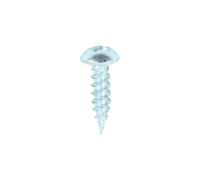 TIMCO PZ2 Round BZP Twin Woodscrews - 8 x 5/8 - Zinc Plated - Box of 200