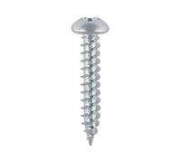 TIMCO PZ3 Round BZP Twin Woodscrews - 12 x 2 - Zinc Plated - Box of 200