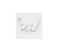 TIMco QD22 Double QuickLoc Pipe Clip 22mm Box of 50