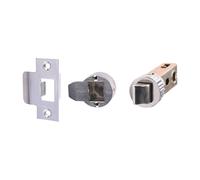 Timco Quick Fit Round Tubular Latch - Nickel Bag 1 200274