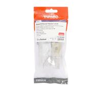 Timco Quick Fit Round Tubular Latch - Nickel TIMpac 1 200268P