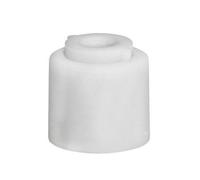 Timco Quick Lock Pipe Clip Spacers White - 13mm