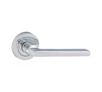 Timco Radmore Lever On Rose Handles - Polished Chrome Blister Pack 1 200318