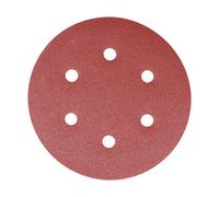 Timco Random Orbital Sanding Discs 120 Grit Red - 150mm