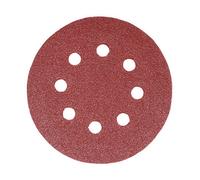 Timco Random Orbital Sanding Discs 60 Grit Red - 125mm