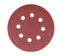 Timco Random Orbital Sanding Discs 60 Grit Red - 150mm
