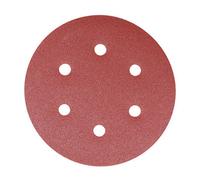 Timco Random Orbital Sanding Discs Mixed Red - 150mm (80/120/180)