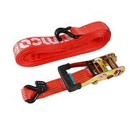 TIMCO Ratchet Strap - J Hook - Heavy Duty - 10m x 50mm - Red