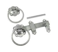 TIMCO Ring Gate Latch Plain Hot Dipped Galvanised - RGL6GB- you get 3
