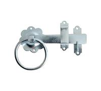 Timco - Ring Gate Latch - Plain - Zinc (Size 6" - 1 Each)
