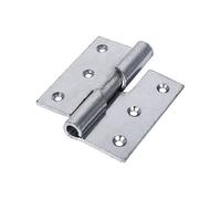 Timco Rising Butt Hinge (466) - Right Hand - Zinc (Size 75 x 72 - 2 Pieces) in Silver Timco Silver