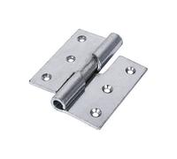 Timco Rising Butt Hinges Right Hand Steel Silver - 75 X 72