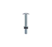 Timco Roofing Bolts & Square Nuts Silver - M6 x 20 (140 Pack)