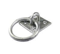 Timco RP2GB Ring On Plate - Hot Dipped Galvanised 2in Plain Bag 1