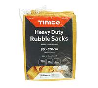Timco SRSHD80120 Rubble Sacks - Heavy Duty 80 X 120Cm Bag 10