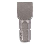 TIMCO 1016SL25GB Slotted 10.0 x 1.6 Driver Bit 25mm - Grey (Pack of 2)