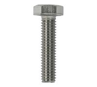 Hexagon Set Screws Stainless Steel M8 100mm Pack of 5