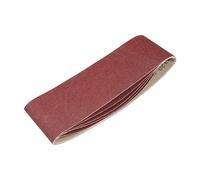 Timco Sanding Belts 120 Grit Red - 75 X 533mm