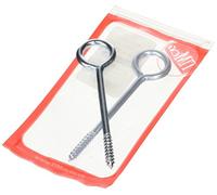 TIMCO Screw Eyes Silver - 30mm