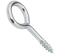 TIMCO Screw Eyes - Zinc - 55mm - A medium duty versatile solution for either hanging or attaching items to timber or masonry with the use of a plug.