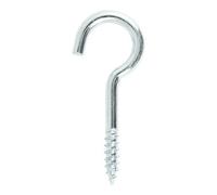 Timco - Screw Hooks - Zinc (Size 80mm - 3 Pieces)