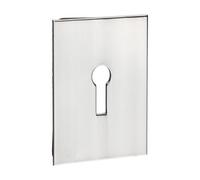 Timco Self-Adhesive Lock Escutcheon - Polished Stainless Steel