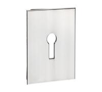 Timco Self-Adhesive Lock Escutcheon - Polished Stainless Steel