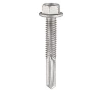 Timco Self-Drilling Heavy Section A2 Stainless Steel Bi-Metal Drill Screw - 5.5 X 55