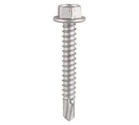 Timco Self-Drilling Light Section Drill Screw Exterior Silver - 5.5 X 19