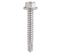 Timco Self-Drilling Light Section Drill Screw Exterior Silver - 5.5 X 32