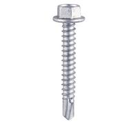 Timco Self-Drilling Light Section Silver Drill Screw - 12 X 1 3/4