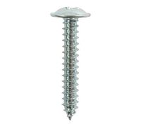 Timco Self-Tapping Flange Head Silver Screws - 8 X 1/2