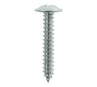 Timco Self-Tapping Screws - PZ - Flange Head - Zinc in Silver Timco Silver