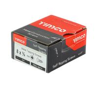 Timco Self-Tapping Screws - Pz - Pan - Zinc Box 200 00838CPAZS
