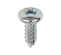 Timco - Self-Tapping Screws - Pz - Pan - Zinc (Size 10 X 1/2 - 200 Pieces)