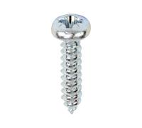Timco - Self-Tapping Screws - Pz - Pan - Zinc (Size 6 X 5/8 - 200 Pieces)