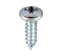 Timco - Self-Tapping Screws - PZ - Pan - Zinc (Size 8 x 1/2-200 Pieces)