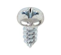 Timco - Self-Tapping Screws - Pz - Pan - Zinc (Size 8 X 3/8 - 200 Pieces)