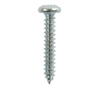 TIMco Self-Tapping Screws PZ2 PAN 8 x 1" BZP - Bag of 12
