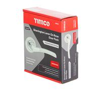 Timco Shavington Lever On Rose Door Pack - Polished Chrome & Satin Chrome Box 1 200657