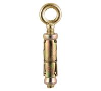 TIMco Shield Anchor Eye Bolt M8 Zinc / Yell Pass (Bag of 2)