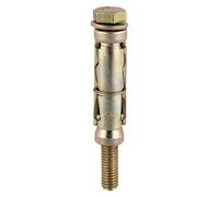TIMco Shield Anchor Loose Bolts M8/10L - Zinc/Yell Pass - Bag of 26