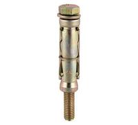 Timco Shield Anchors Loose Bolt Gold - M6:25L (M6 X 65)