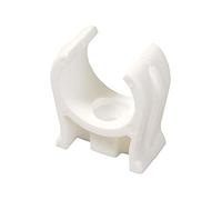 Timco Single Open Pipe Clip - 15mm - 50 Pieces