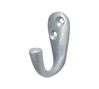 Timco Single Robe Hook - Satin Chrome TIMpac 1 200347P