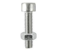 Timco - Socket Screws & Hex Nuts - Cover - Stainless Steel (Size M8 X 20 - 4 Pieces)