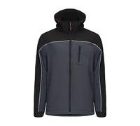 Timco Soft Shell Jacket - Grey/Black Bag 1 SSJ1201L