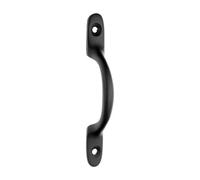 Timco Solid Brass Sash Pull Handle - Matt Black 100mm