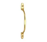 Timco Solid Brass Sash Pull Handle - Polished Brass 160mm