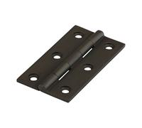 Timco Solid Drawn Hinge - Solid Brass - Bronze (Size 64 x 35 - 2 Pieces) Timco Bronze